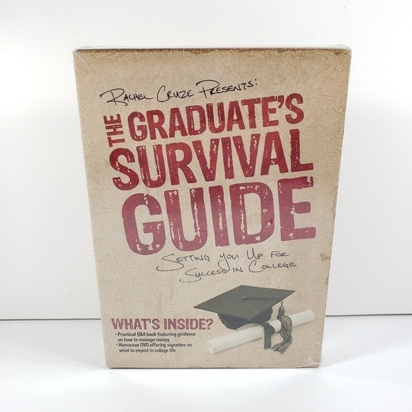 The Graduate's Survival Guide Success in College Rachel Cruze Book DVD Set - Picture 1 of 3